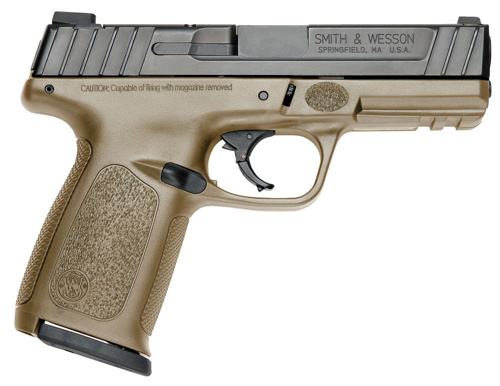 Handguns Smith&Wesson 4" 9mm S&W SD9          11998  9MM  NO MS      4  16R FDE • Model: 4"